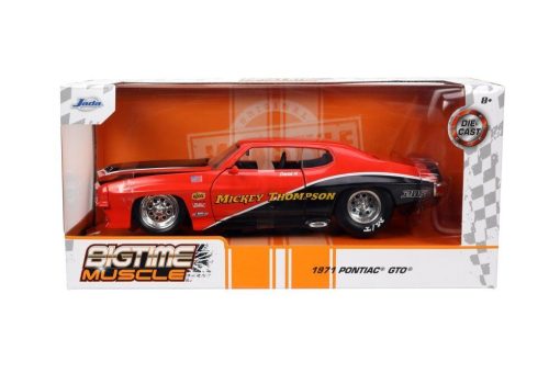 Jada Toys 1/24 1971 Pontiac GTO #71 Mickey Thompson - Image 4