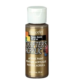 Crafter’s Acrylic All-Purpose Paint 2oz-Spun Gold
