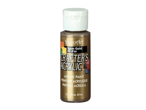 Crafter’s Acrylic All-Purpose Paint 2oz-Spun Gold