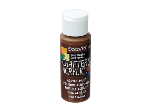 Crafter’s Acrylic All-Purpose Paint 2oz- Cafe Mocha