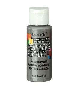 Crafter’s Acrylic All-Purpose Paint 2oz- Storm Cloud Grey
