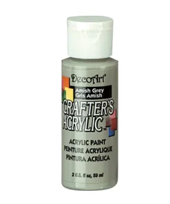 Crafter’s Acrylic All-Purpose Paint 2oz- Amish Grey