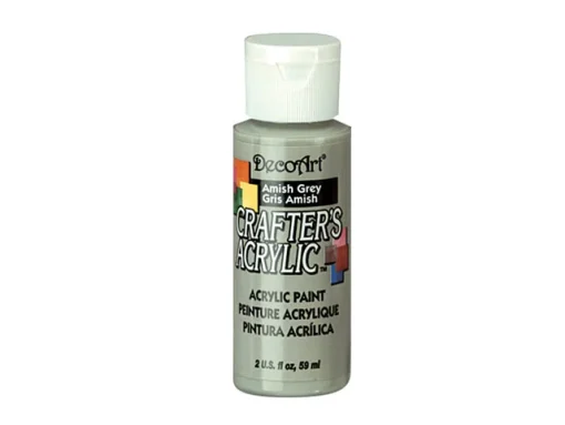 Crafter’s Acrylic All-Purpose Paint 2oz- Amish Grey