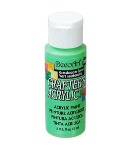 Crafter’s Acrylic All-Purpose Paint 2oz- Grasshopper Green