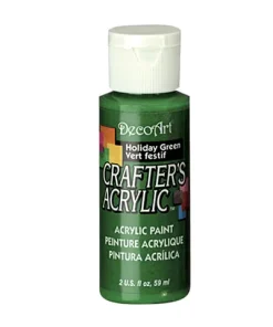 Crafter’s Acrylic All-Purpose Paint 2oz- Holiday Green