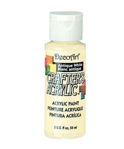 Crafter’s Acrylic All-Purpose Paint 2oz- Antique White
