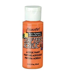 Crafter’s Acrylic All-Purpose Paint 2oz- Pure Pumpkin