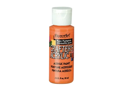 Crafter’s Acrylic All-Purpose Paint 2oz- Pure Pumpkin