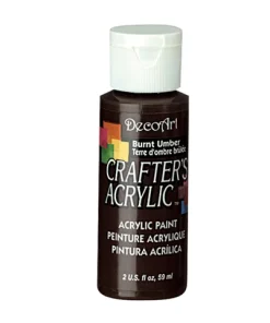 Crafter’s Acrylic All-Purpose Paint 2oz- Burnt Umber