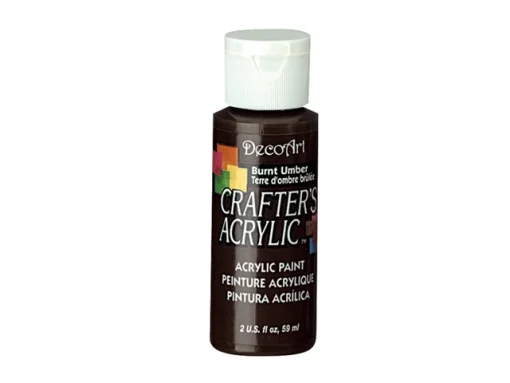 Crafter’s Acrylic All-Purpose Paint 2oz- Burnt Umber