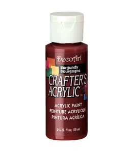 Crafter’s Acrylic All-Purpose Paint 2oz- Burgundy