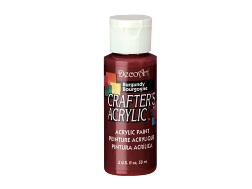 Crafter’s Acrylic All-Purpose Paint 2oz- Burgundy