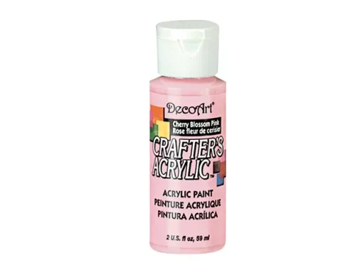 Crafter’s Acrylic All-Purpose Paint 2oz- Cherry Blossom Pink