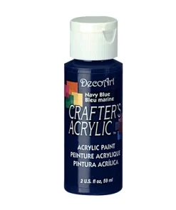 Crafter’s Acrylic All-Purpose Paint 2oz- Navy Blue