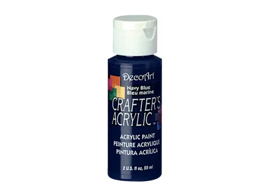 Crafter’s Acrylic All-Purpose Paint 2oz- Navy Blue