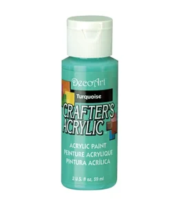 Crafter’s Acrylic All-Purpose Paint 2oz- Turquoise