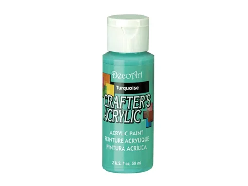 Crafter’s Acrylic All-Purpose Paint 2oz- Turquoise