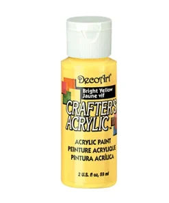 Crafter’s Acrylic All-Purpose Paint 2oz- Bright Yellow
