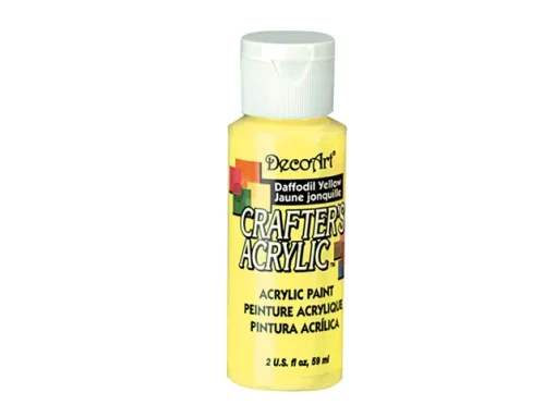Crafter’s Acrylic All-Purpose Paint 2oz- Daffodil Yellow
