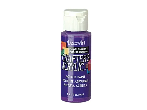 Crafter’s Acrylic All-Purpose Paint 2oz- Purple Passion
