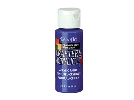 Crafter’s Acrylic All-Purpose Paint 2oz- Peacock Blue