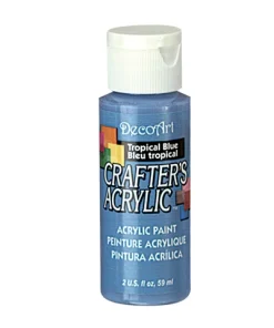 Crafter’s Acrylic All-Purpose Paint 2oz- Tropical Blue