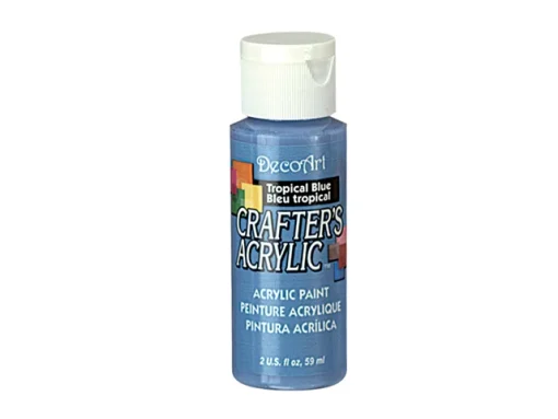 Crafter’s Acrylic All-Purpose Paint 2oz- Tropical Blue