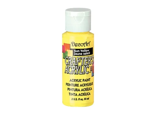 Crafter’s Acrylic All-Purpose Paint 2oz- Sun Yellow