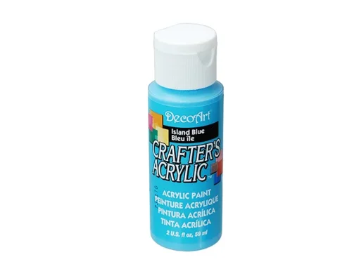 Crafter’s Acrylic All-Purpose Paint 2oz- Island Blue