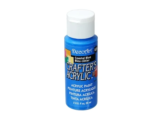 Crafter’s Acrylic All-Purpose Paint 2oz- Coastal Blue