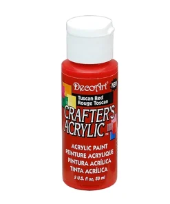 Crafter’s Acrylic All-Purpose Paint 2oz- Tuscan Red
