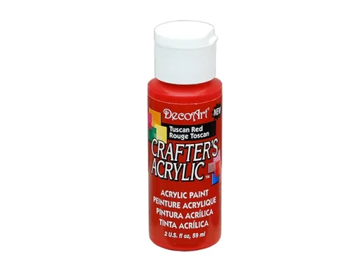 Crafter’s Acrylic All-Purpose Paint 2oz- Tuscan Red