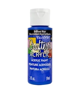 Crafter’s Acrylic All-Purpose Paint 2oz- Brilliant Blue