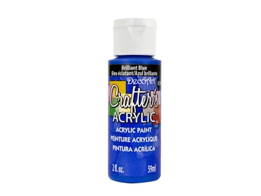 Crafter’s Acrylic All-Purpose Paint 2oz- Brilliant Blue