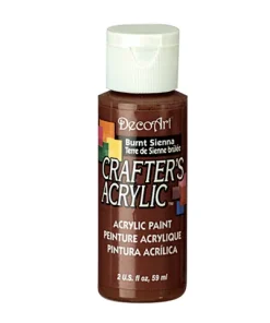 Crafter’s Acrylic All-Purpose Paint 2oz- Burnt Sienna