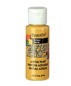 Crafter’s Acrylic All-Purpose Paint 2oz- Yellow