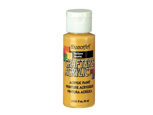 Crafter’s Acrylic All-Purpose Paint 2oz- Yellow