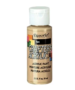 Crafter’s Acrylic All-Purpose Paint 2oz- Tan