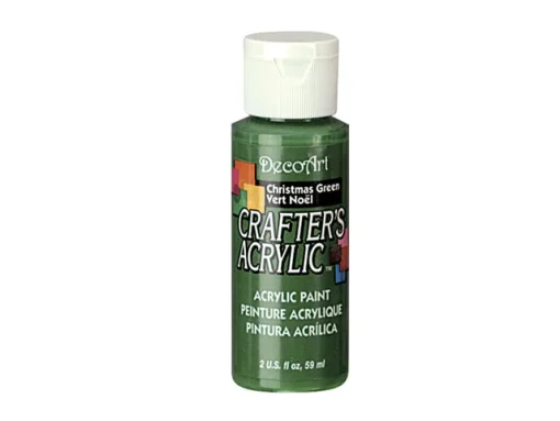 Crafter’s Acrylic All-Purpose Paint 2oz- Christmas Green