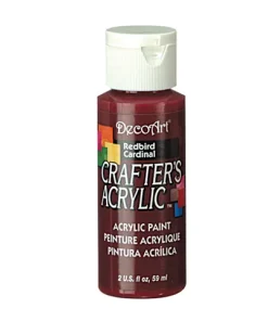 Crafter’s Acrylic All-Purpose Paint 2oz- Redbird