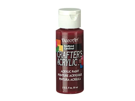 Crafter’s Acrylic All-Purpose Paint 2oz- Redbird