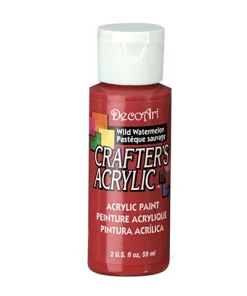 Crafter's Acrylic All-Purpose Paint 2oz- Wild Watermelon