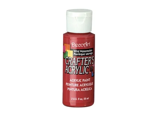 Crafter's Acrylic All-Purpose Paint 2oz- Wild Watermelon