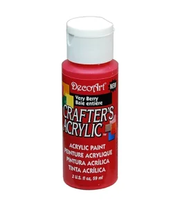 Crafter’s Acrylic All-Purpose Paint 2oz- Very Berry