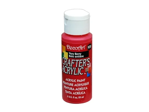 Crafter’s Acrylic All-Purpose Paint 2oz- Very Berry