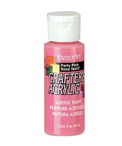 Crafter’s Acrylic All-Purpose Paint 2oz- Party Pink
