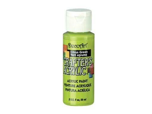 Crafter’s Acrylic All-Purpose Paint 2oz- Citrus Green