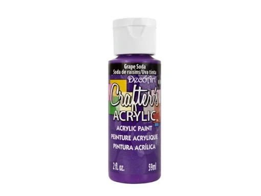 Crafter’s Acrylic All-Purpose Paint 2oz- Grape Soda