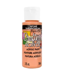 Crafter’s Acrylic All-Purpose Paint 2oz- Soft Coral