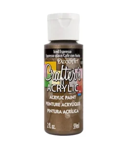 Crafter’s Acrylic All-Purpose Paint 2oz- Iced Espresso